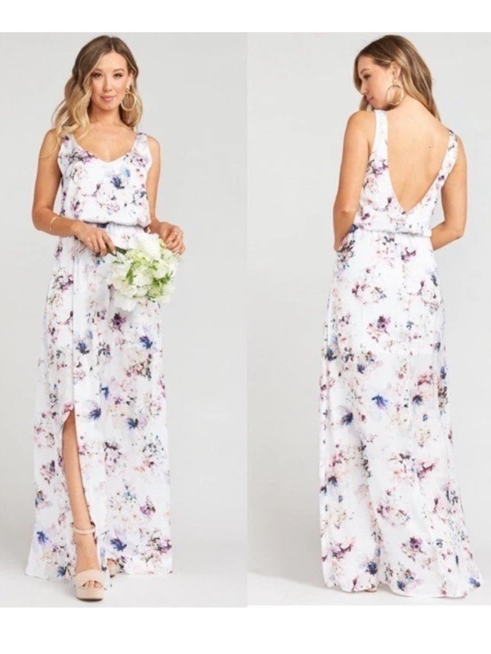 Show Me Your Mumu Kendall Maxi Dress in Bouquet Beauty Size M 🌸💐